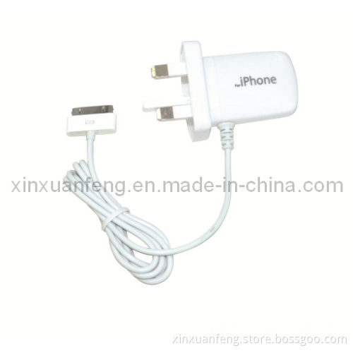 British Adapter with Cable for iPhone